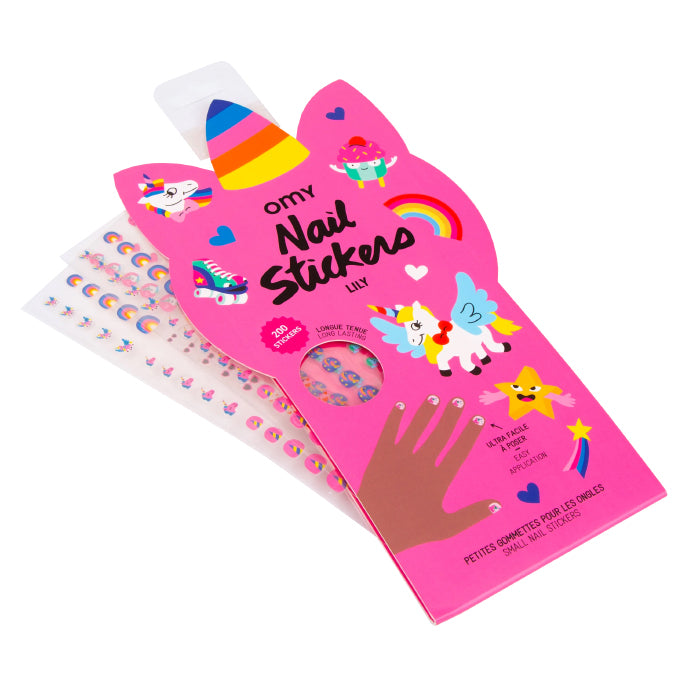 Omy Nail Stickers Unicorn