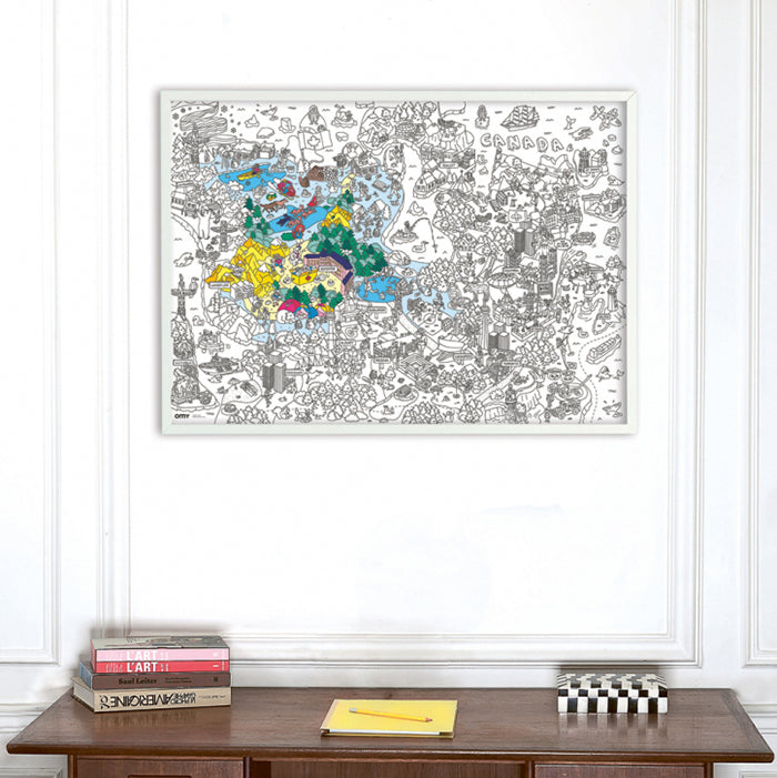 Omy Giant Colouring Poster Canada