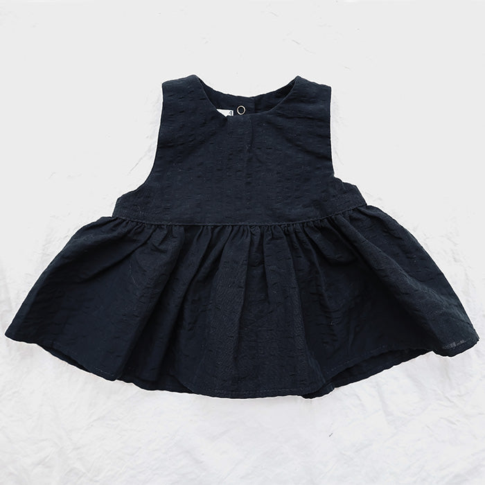 Pequeno Tocon Baby Top Dress Black