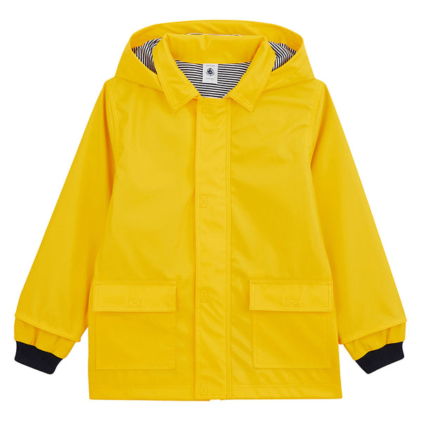 Petit Bateau Child Iconic Raincoat Yellow Advice from a Caterpillar