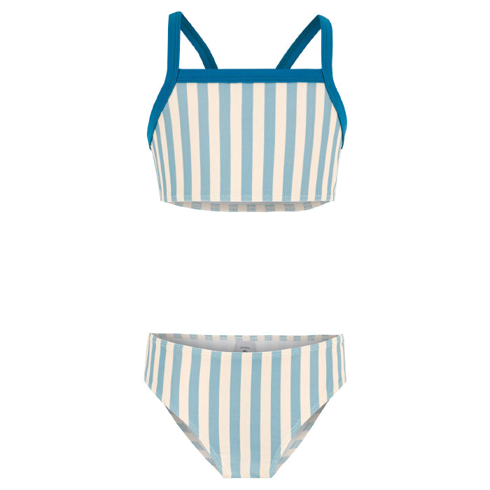 Petit Bateau Child Two Piece Swimsuit Mimi Blue Stripes