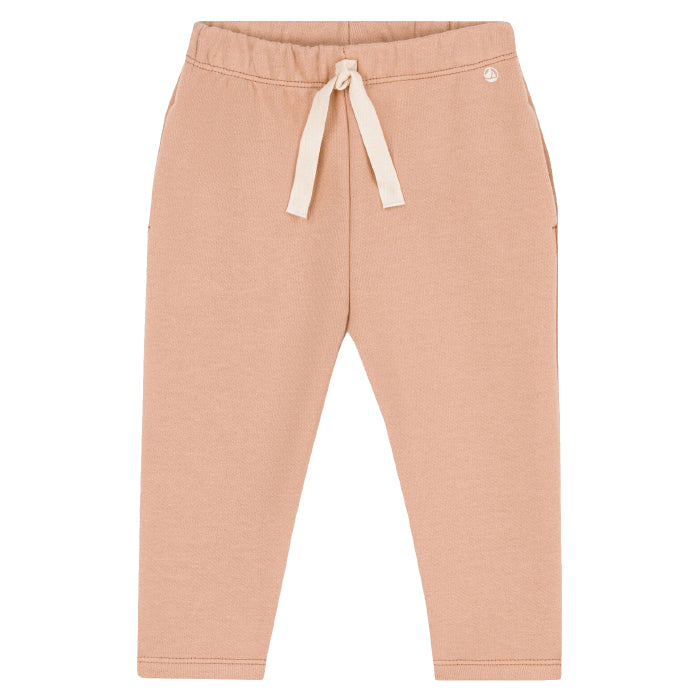 Petit Bateau Baby Sweatpants Vintage Pink