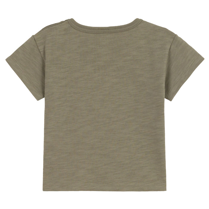 Khaki green shop t shirt