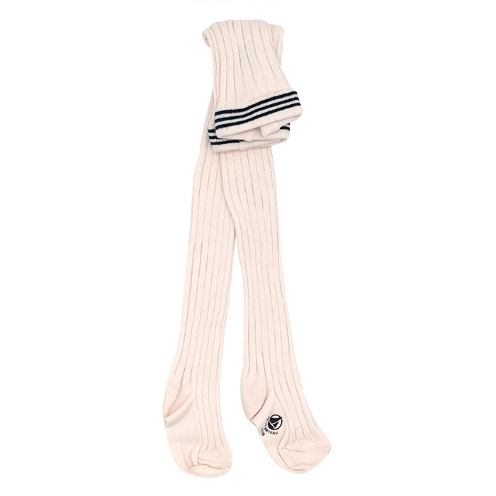 Petit Bateau Baby Ribbed Tights Pink