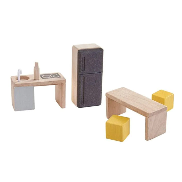 Plan Toys Dollhouse Slide N Go With Furniture