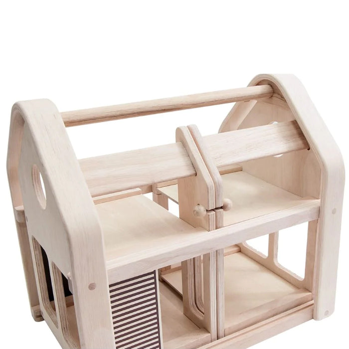 Plan Toys Dollhouse Slide N Go With Furniture