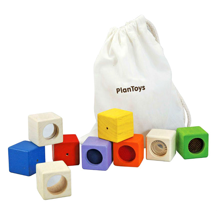 Plan Toys Activity Blocks Rainbow