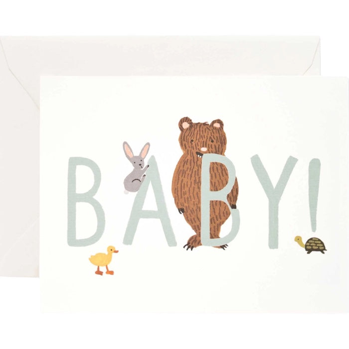 Rifle Paper Co. Baby! Card Mint