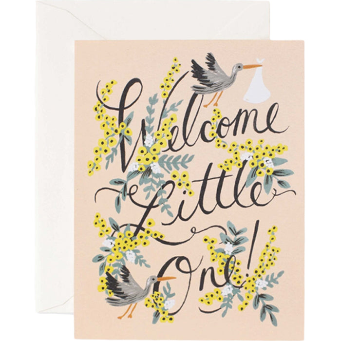 Rifle Paper Co. Welcome Little One Card