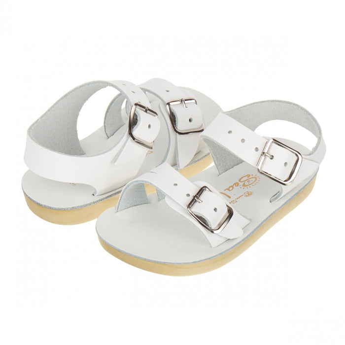 Salt Water Baby Sea Wees Sandals White