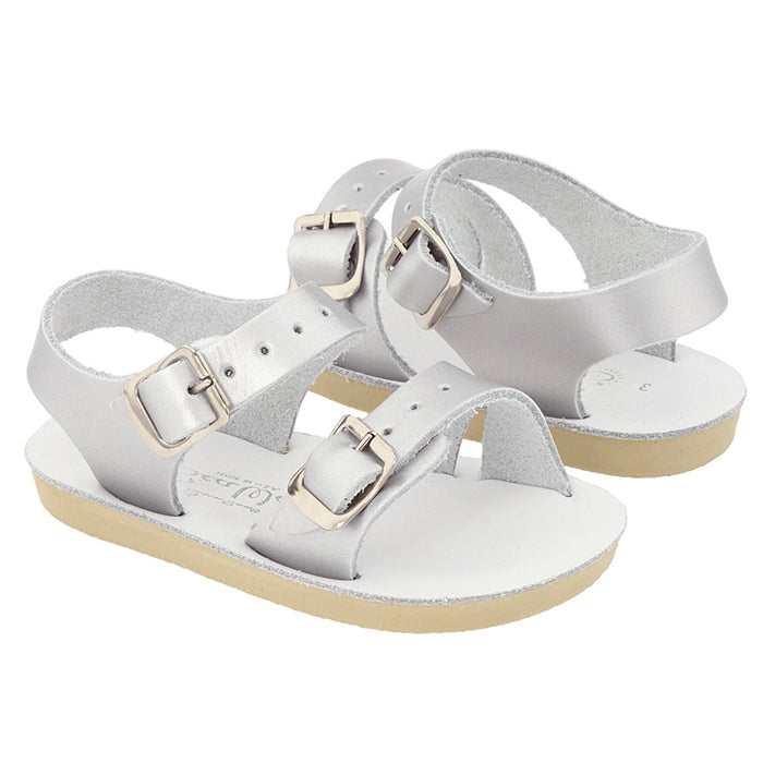 Salt Water Baby Sea Wees Sandals Silver