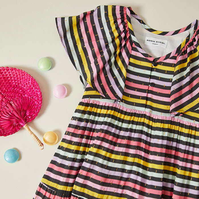 Sonia rykiel striped dress sales