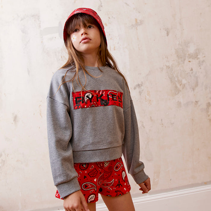 Sonia Rykiel Child Marisa Sweatshirt Grey