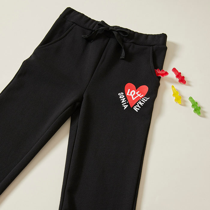 Sonia Rykiel Child Marita Sweatpants Black