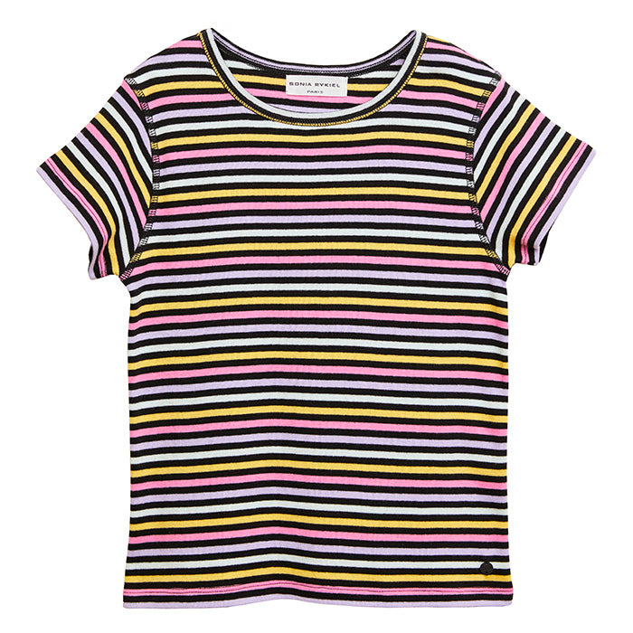 Sonia Rykiel Child Marjolaine T-Shirt Multicolour Stripes