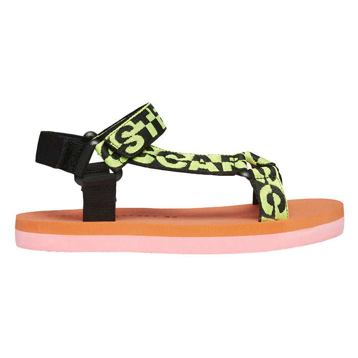 Stella McCartney Child / Adult Logo Tape Sandals Multicolour