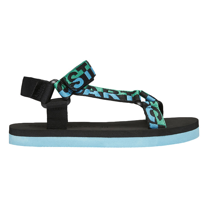 Stella McCartney Child Adult Logo Tape Sandals Blue