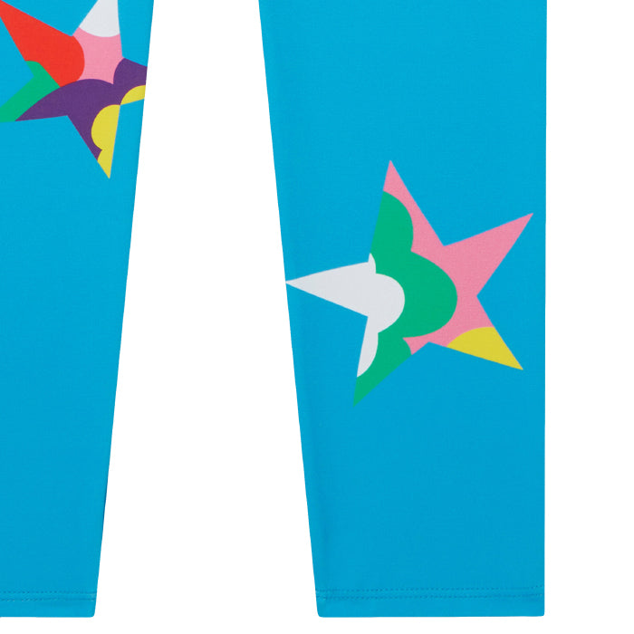 Stella McCartney Child Leggings Blue With Pop Stars Print - Advice from a  Caterpillar