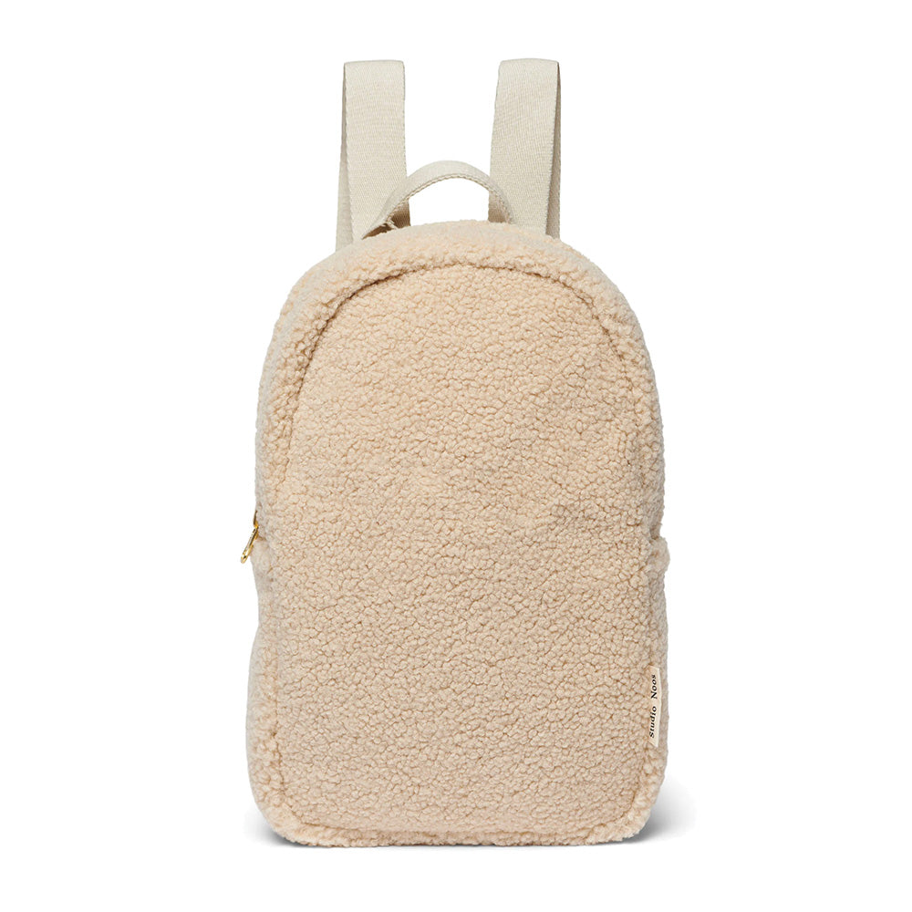 Studio Noos Child Teddy Mini Backpack Ecru
