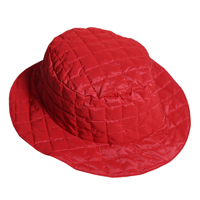 Tia Cibani Kids Child Down Bucket Hat Big Red Red / 54 CM