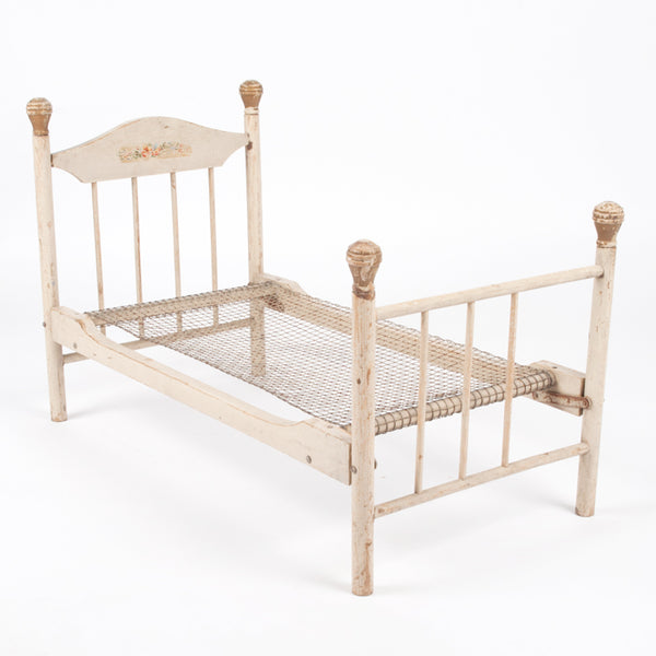 Vintage Folding Doll Bed Frame Cream Advice from a Caterpillar