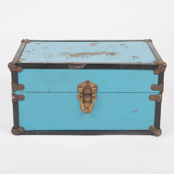 Vintage doll trunk on sale