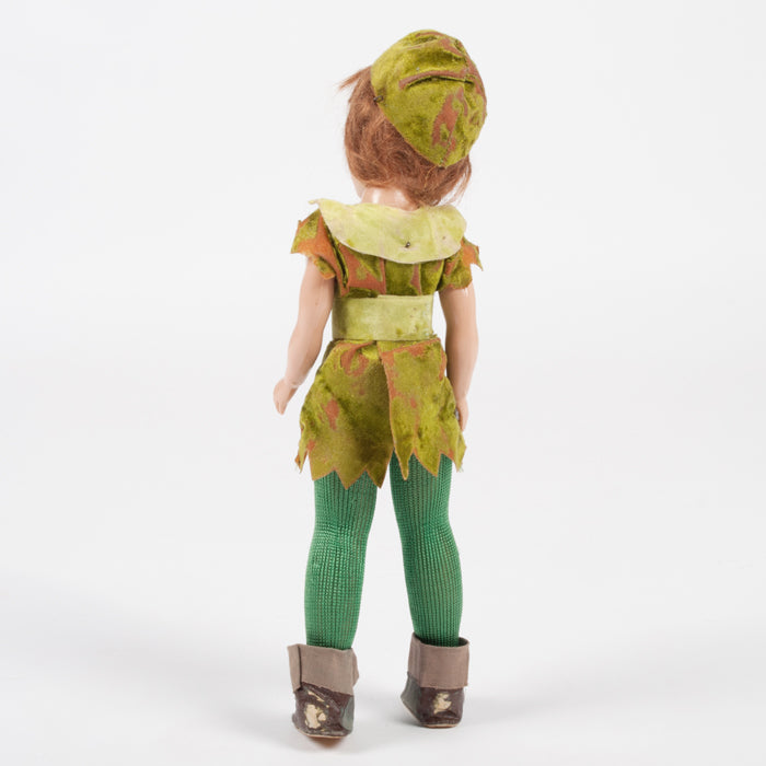 Vintage Peter Pan Doll Green