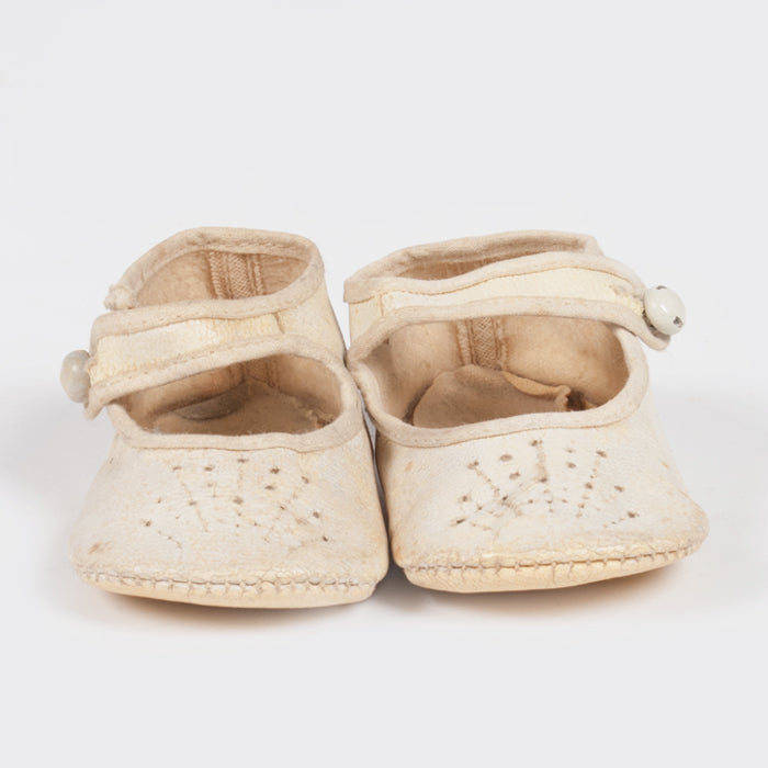 Leather baby girl shoes sales