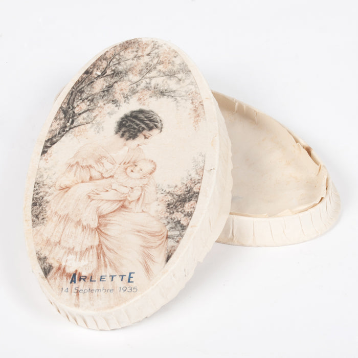 Vintage Illustrated Arlette Paper Box