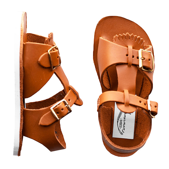 Zimmerman Shoes Baby And Child Stevie Sandals Warm Brown