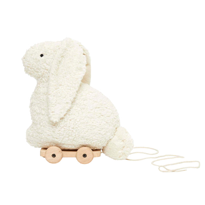 Bonton Sherpa Bunny On Wheels Toy